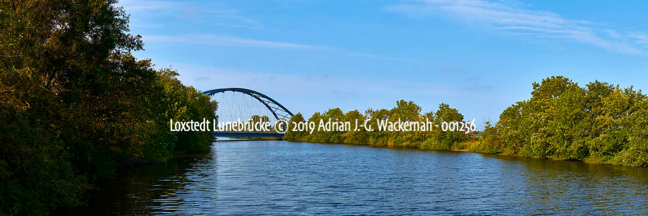 Produktbild Loxstedt Lunebrücke © 2019 Adrian J.-G. Wackernah - 001256