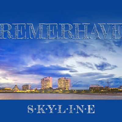 Produktbild Postkarte »Bremerhaven Skyline«