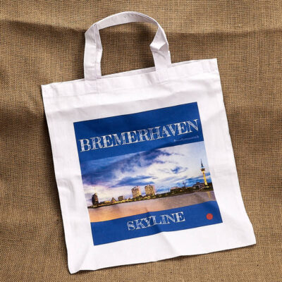 Produktbild Stofftragetasche »Bremerhaven Skyline« © Adrian Wackernah