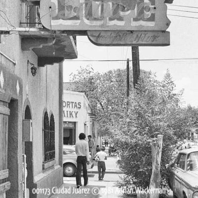 Produktbild 001173 Ciudad Juárez © 1981 Adrian Wackernah