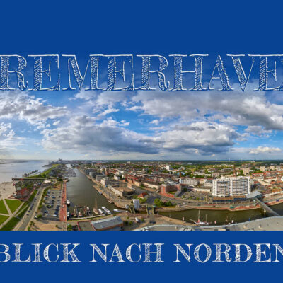 Produktbild Bremerhaven Blick nach Norden Postkarte