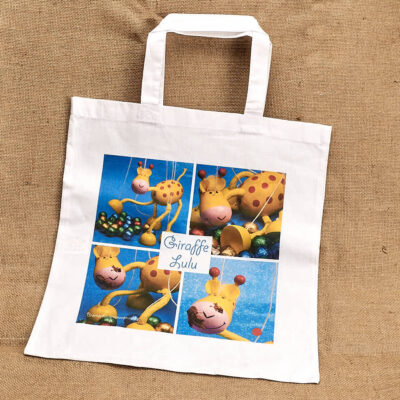 Stofftragetasche alle vier Motive Giraffe Lulu