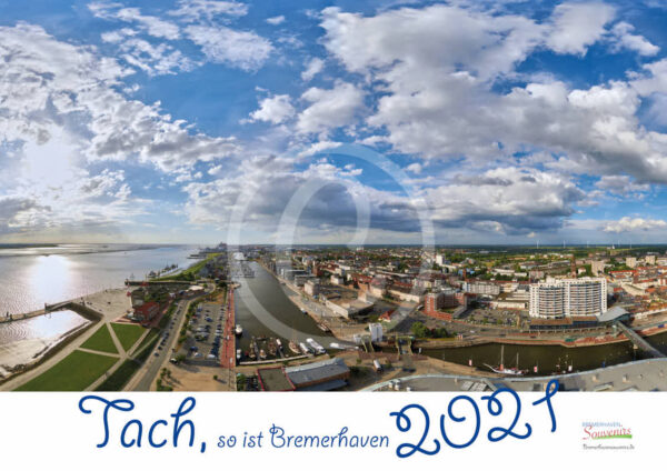 Fotokalender 2021 »Tach, so ist Bremerhaven« DIN A2