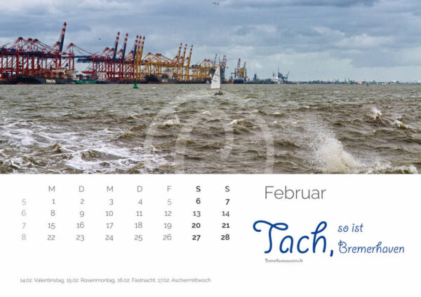 Fotokalender 2021 »Tach, so ist Bremerhaven« DIN A2 – Bild 3