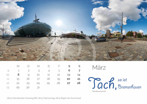 Fotokalender 2021 »Tach, so ist Bremerhaven« DIN A2 – Bild 4