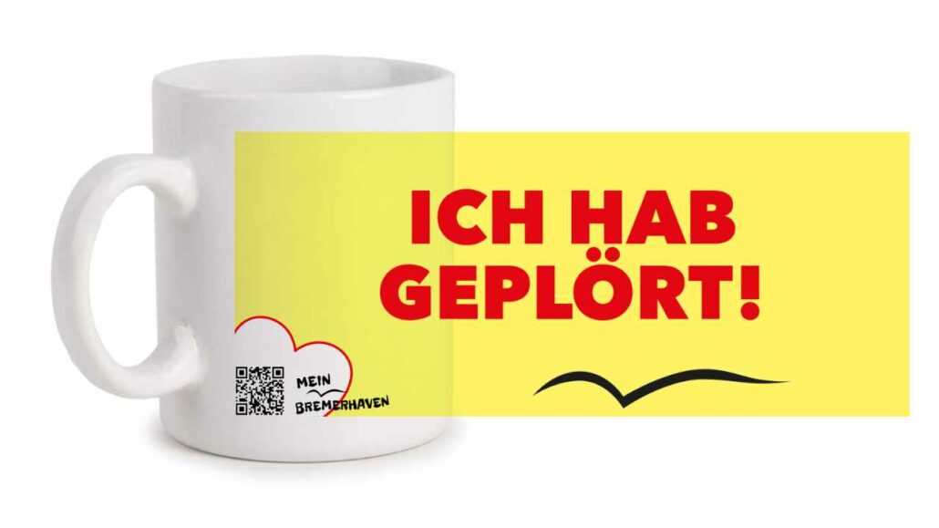Ich hab geplört! Kaffeepott