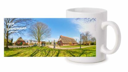 Produktbild Fototasse »Mein Bremerhaven Wulsdorfer Buernhus« © 2021 rechts