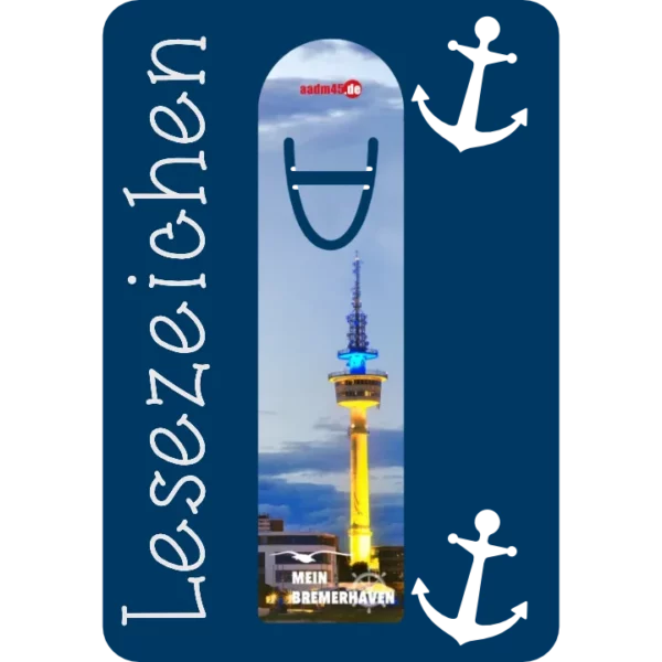 Lesezeichen Bremerhaven Radarturm – Bild 2