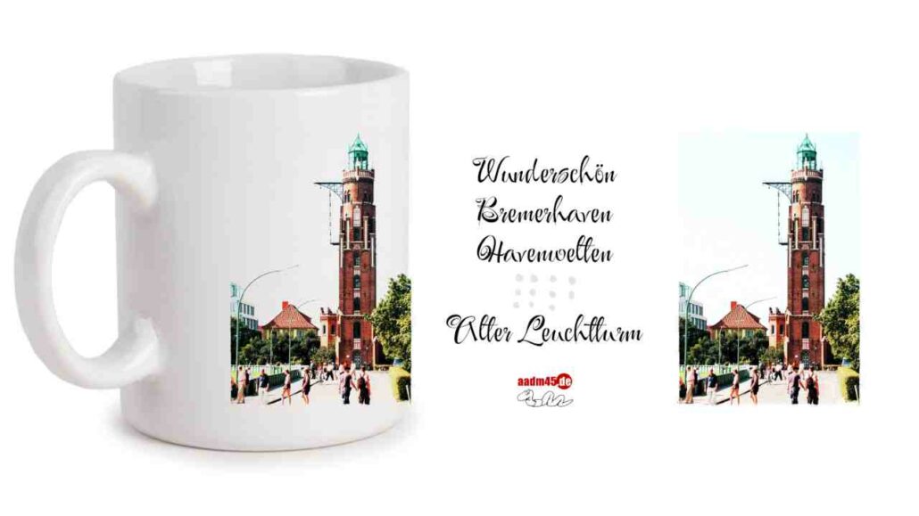 Bremerhaven Loschenturm Kaffeepott