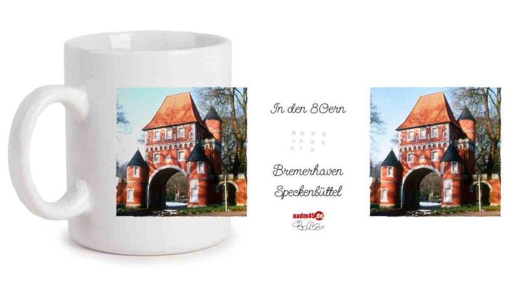 Bremerhaven Parktor Speckenbüttel Kaffeepott