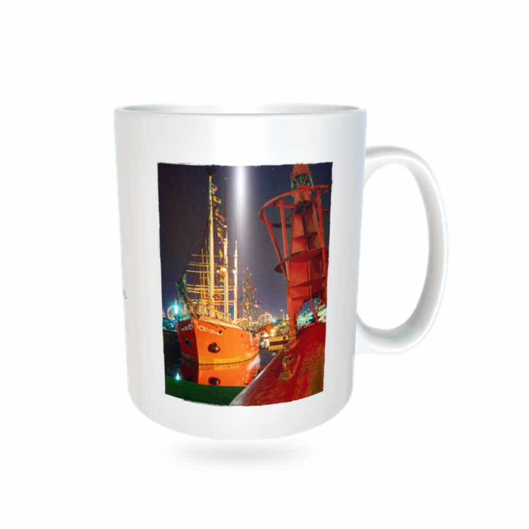 Bremerhaven Feuerschiff Elbe 3 Kaffeepott