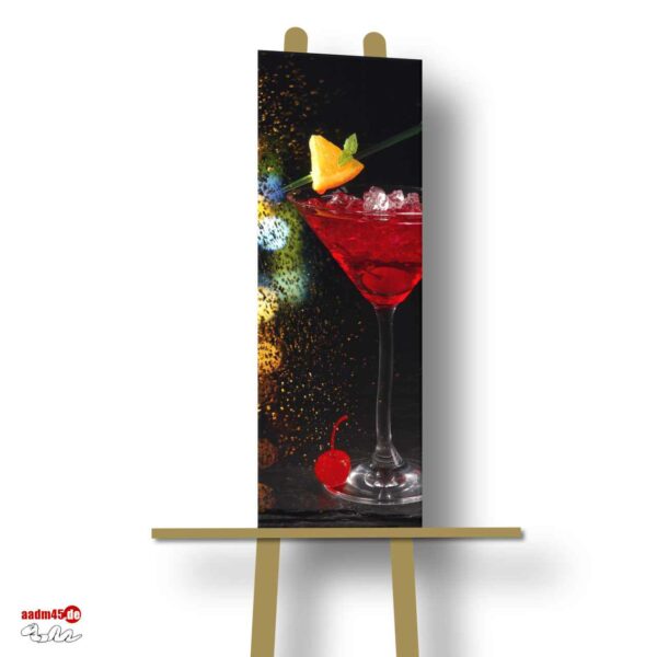 Tall Stills Cocktail in 30x90 cm auf satin Canvas