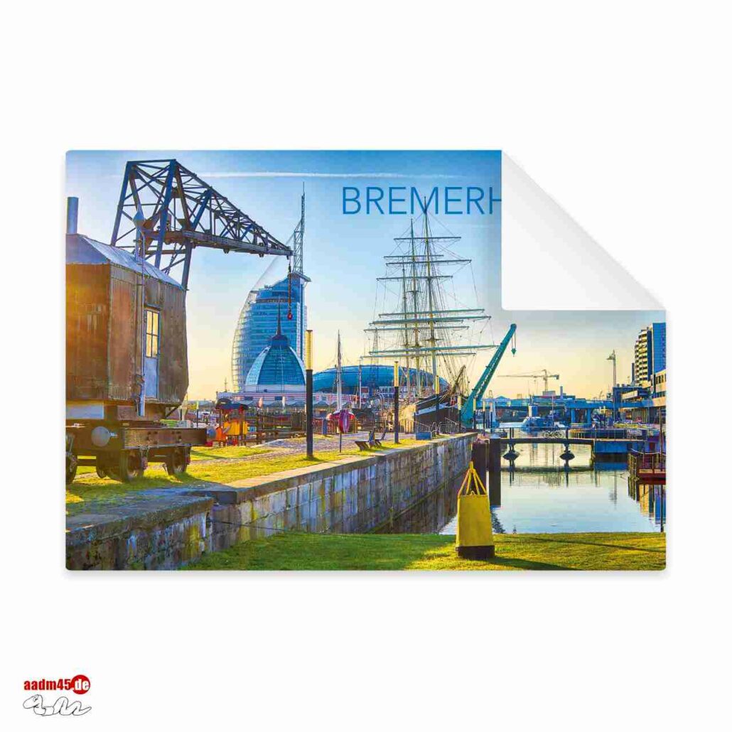 Postkarte Bremerhaven Alter Hafen