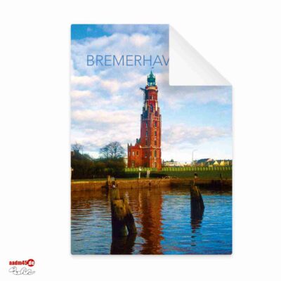 Postkarte Bremerhaven Alter Leuchtturm