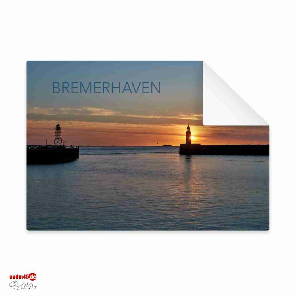 Postkarte Bremerhaven Geestemole