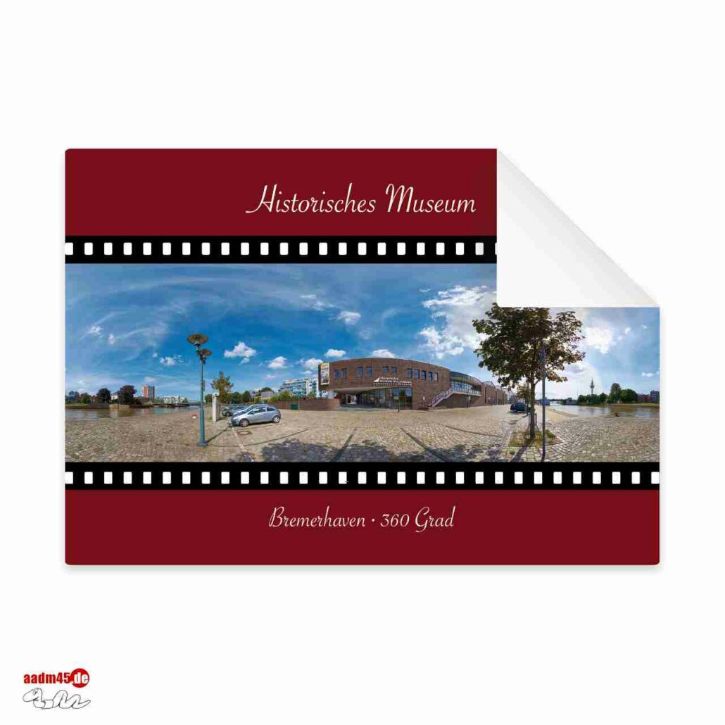 Postkarte Bremerhaven 360 Grad Historisches Museum