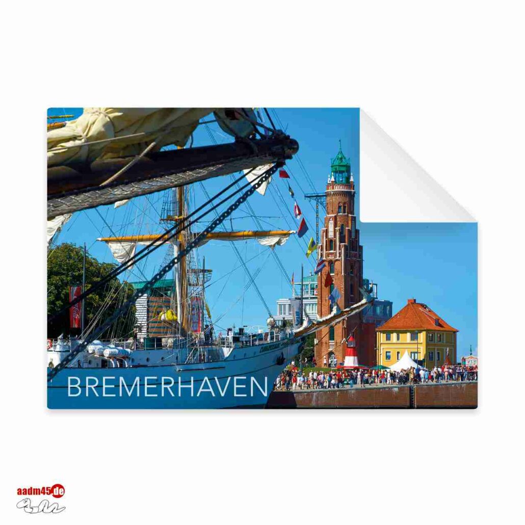 Postkarte Bremerhaven Lütte Sail