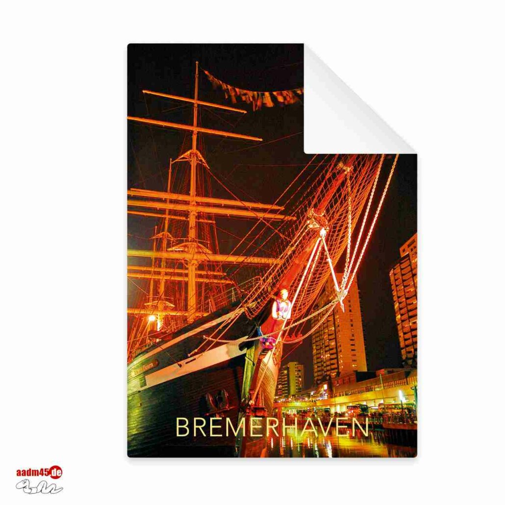Postkarte Bremerhaven Seute Deern