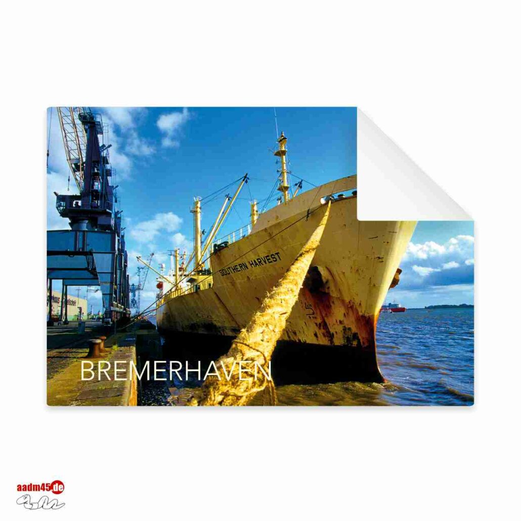 Postkarte Bremerhaven Columbuskaje