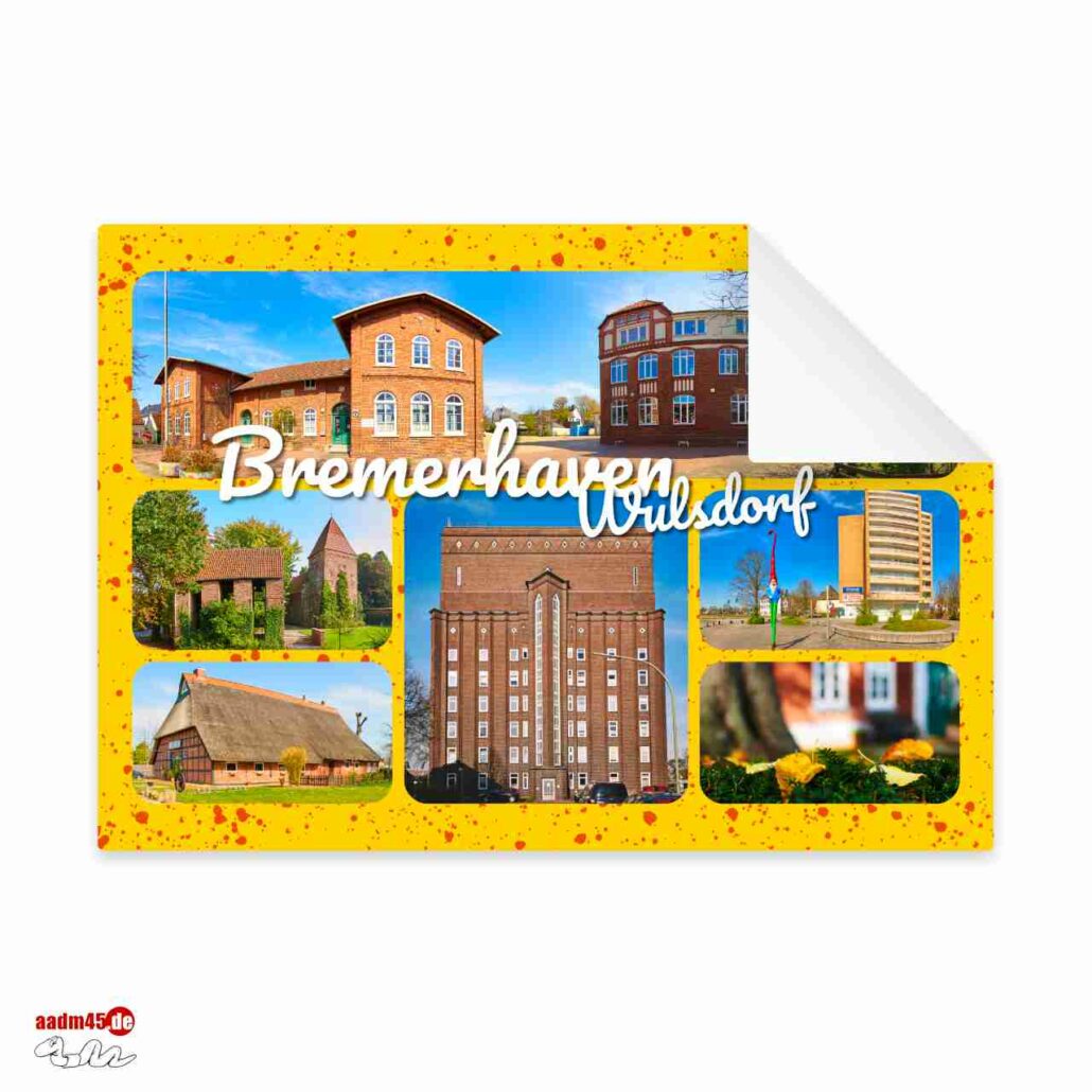 Postkarte Bremerhaven Wulsdorf